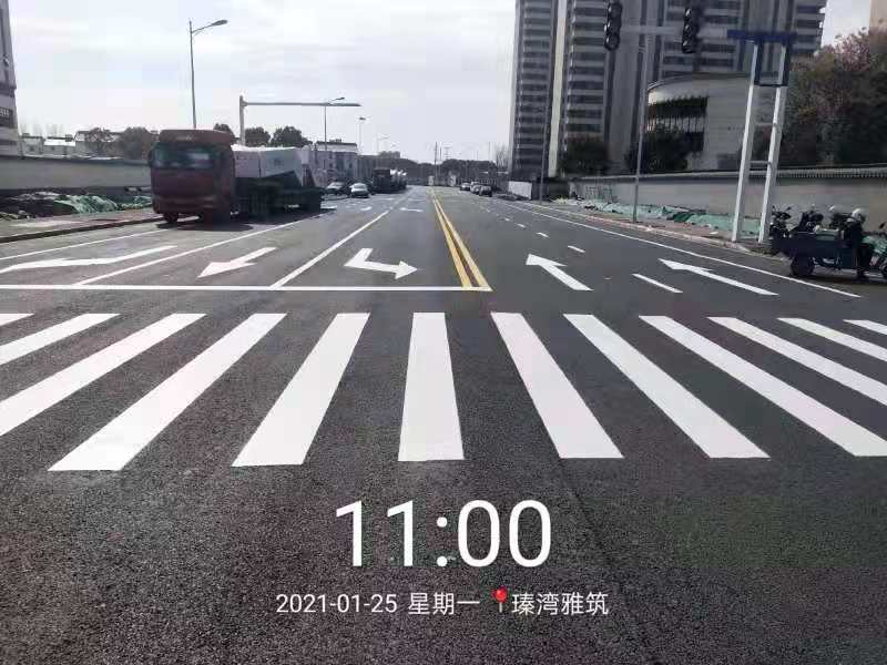 道路劃線熱熔標線施工方案，道路標線停車位施工方案